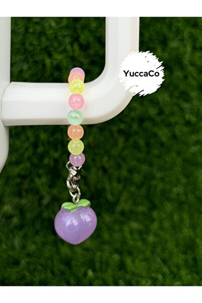 YuccaCo Accessorize Your Life Apple Thermos Ornament/Apple Thermos Charm/Fruit Figure Bag Charm/Bag Charm