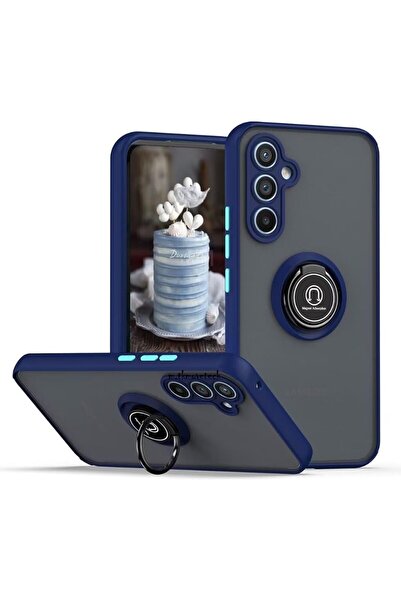 m.tk moveteck Galaxy A17 Uyumlu Kılıf Mat Parmak İzi Yapmaz Renkli Tuşlu Koru...