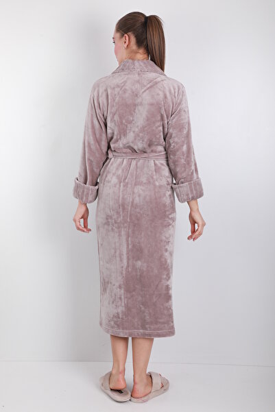 Wild Love 100% Bamboo Women's Shawl Collar Long Dressing Gown / Bathrobe
