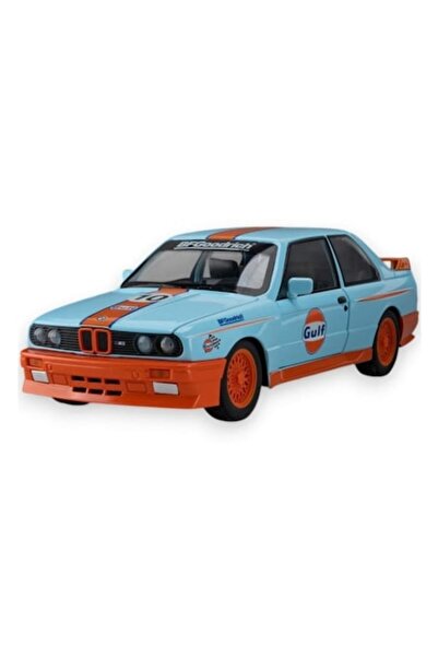 MASHASHOP Mașină mecanică din metal, BMW M3 E30, scară 1:24