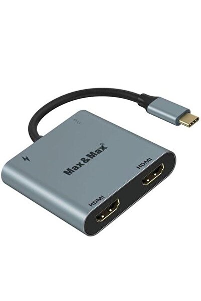 Max&Max موزع USB-C 4 في 1 من ماكس آند ماكس