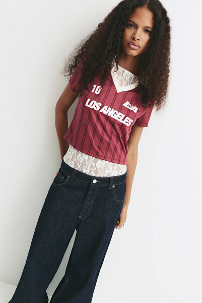 Pull & Bear Los Angeles Soccer T-shirt