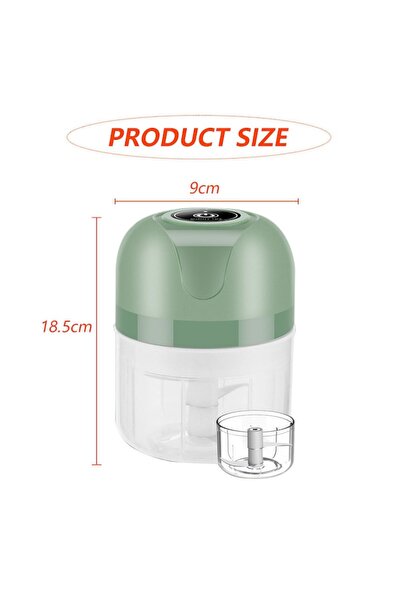 OEM Mini tocător electric, oțel inoxidabil 304, design portabil fără fir pentru legume și usturoi