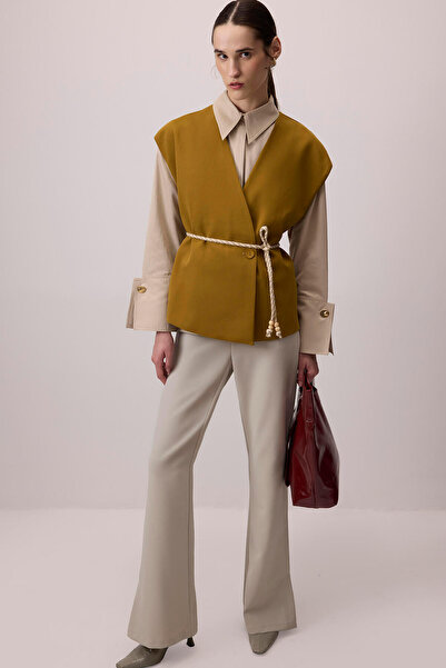 Touché Privé Wicker Belted Vest