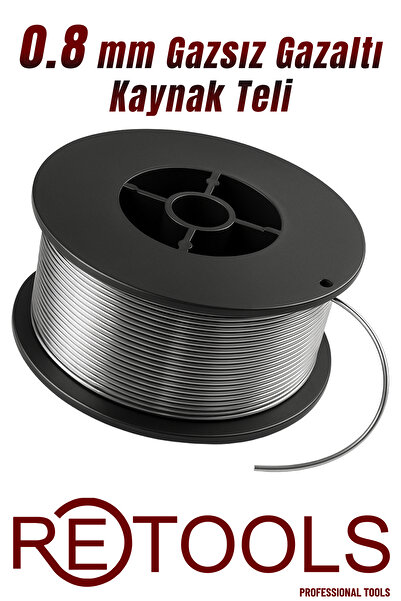 RETOOLS GAZSIZ GAZALTI KAYNAK TELİ 0.8 MM 1KG