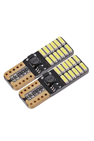 digital-play Becuri LED auto T10 W5W Canbus 2 buc