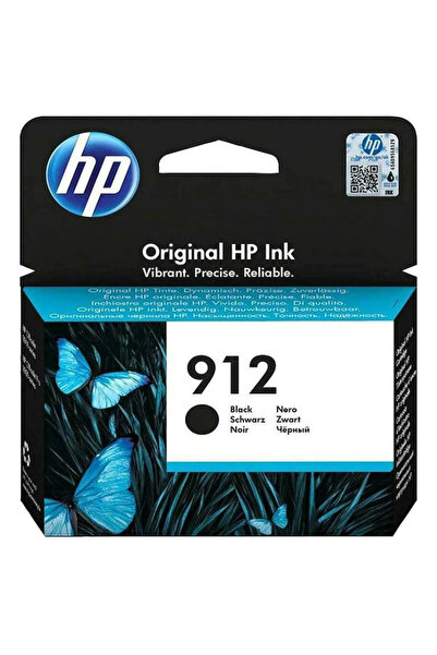 HP 3YL80AE CERNEALĂ 912 NEAGRĂ ORIGINALĂ
