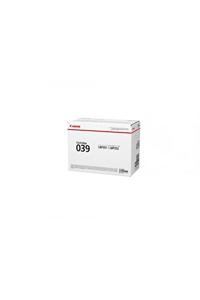 Canon Toner CRG039 black capacity 11k pages for LBP352X LBP351X.