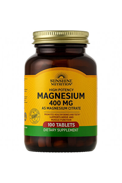 SUNSHINE N MAGNESIUM CITRATE TABS 100'S: 675