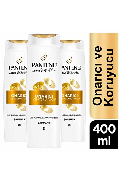 Pantene Onarıcı ve Koruyucu Şampuan 400ml x3 Adet