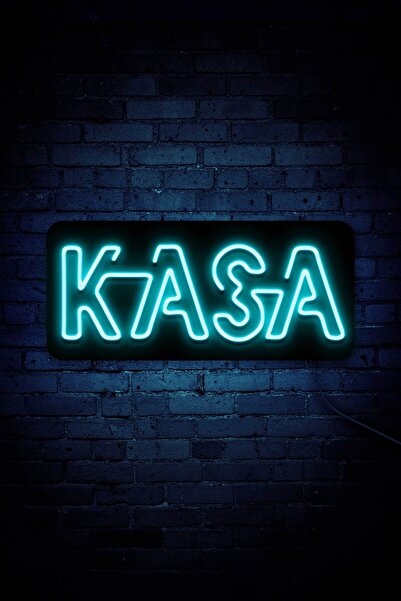 İdil Panel Kasa Yazısı Neon Led Dükkan - İşyeri - Cafe - Lokanta Kasa Banko Y...