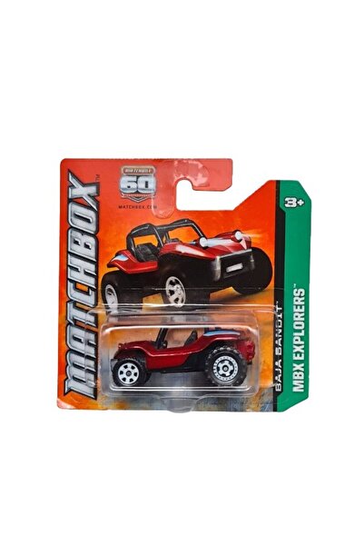 Matchbox Metal Car Baja Bandit MBX Explorers 2013 1:64 Red