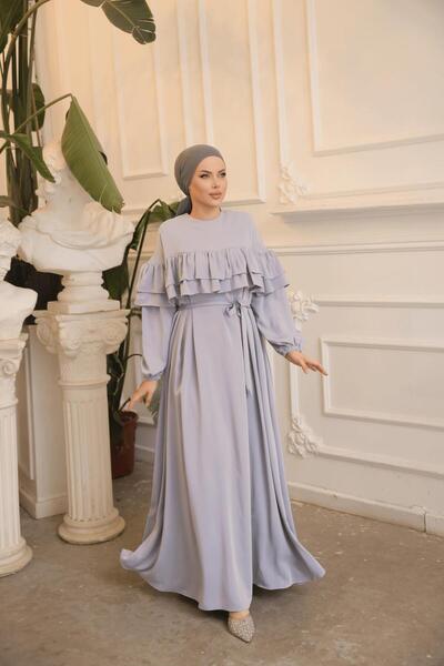Nissra Ankanoor Double Ruffle Loose Dress Anka255068