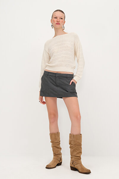 Addax Mini Skirt with Pockets E17109