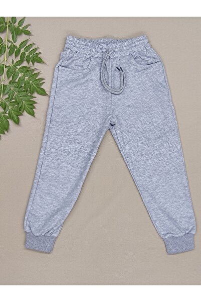 vieso Kız Erkek Çocuk Eşofman Altı Likralı Birinci Kaliteli 2 Iplik Diz Yapmaz Mevsimlik