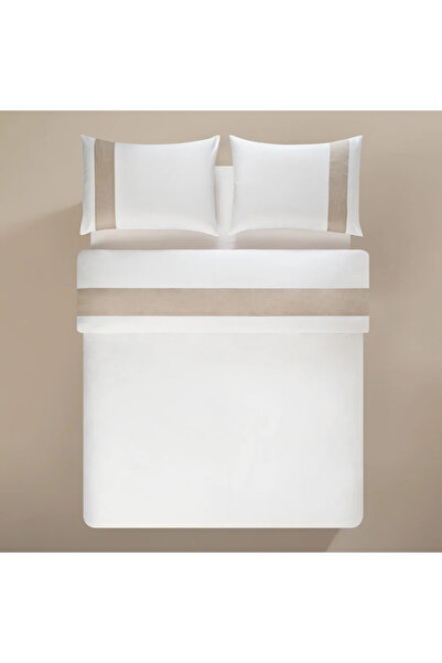 Penelope 100% Cotton Satin Fabric Duvet Cover Set 240X220 cm - Luciano Series