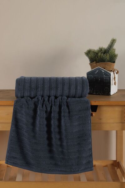 VAROL منشفة يد من القطن الدقيق الفاخر من سلسلة ويف مقاس 50 × 90 سم