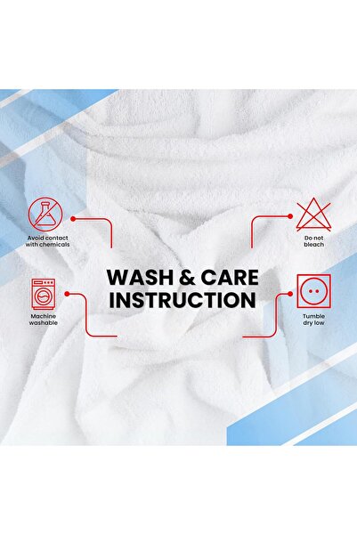 Saf By Arams 8 Pieces Towel Set - 2 BathTowels,2 HandTowels & 4 Washcloths,600GSM Cotton Highly Absorbent Towels.