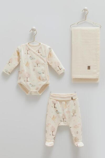 Caramell Little Emu Basic Body Pants Blanket