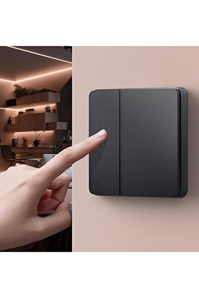 Aqara Smart Wall Switch Z1 Pro Sea Global Version (Single Rocker, Black)