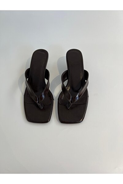 selinnce MIRABELLA kadın topuklu parmak arası terlik