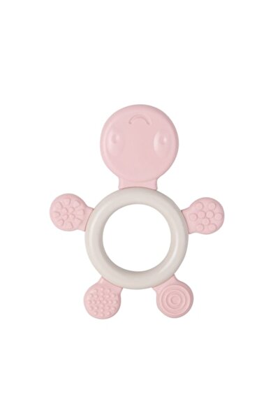 lets be child Teether Toy Turtle, Pink, 0-12 months, LC