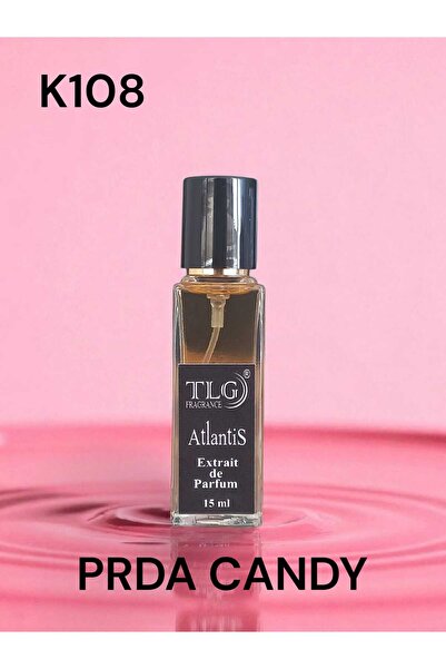 TLG TLGK108e015 Prda Candy Extrait Kadın Parfümü, 15 ml (Cep Boyu)