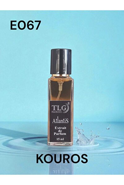 TLG TLGE067e015 Kouros Extrait Erkek Parfümü, 15 ml (Cep Boyu)