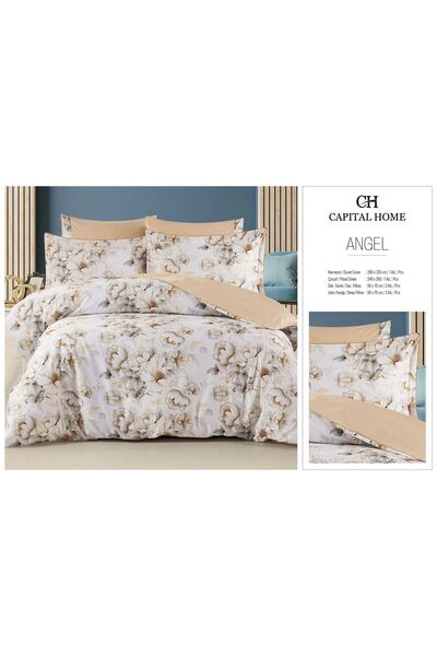 Capital Home طقم غطاء لحاف مزدوج من أنجل