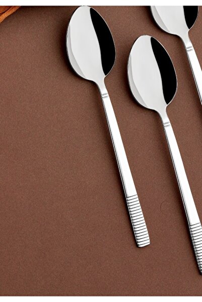Cooker 6-Piece Stainless Steel Dessert Spoon Set