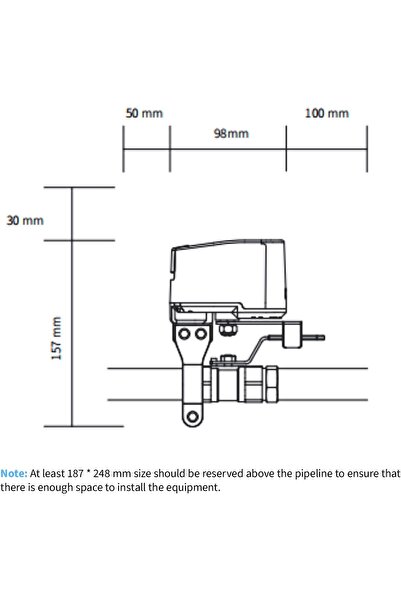 Aqara وحدة تحكم الصمامات الذكية T1 Matter Over Bridge، تتطلب محور Zigbee 3.0