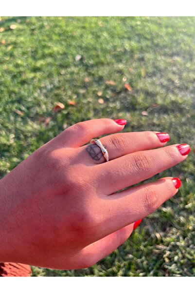 Zemora Jewelry Adjustable Stone Thin Bone Ring