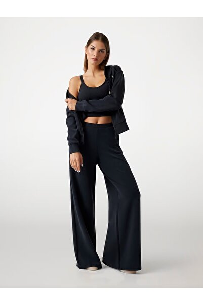 Guess Scuba kapüşonlu sweatshirt Siyah V4YQ06KCAY2-25K