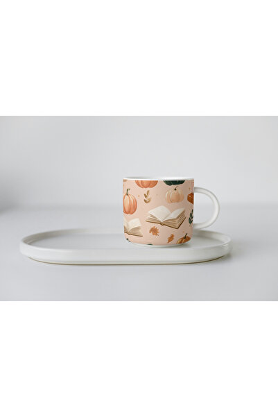 EYBaskı Tasarım Autumn Themed Porcelain Print Mug 150 ml