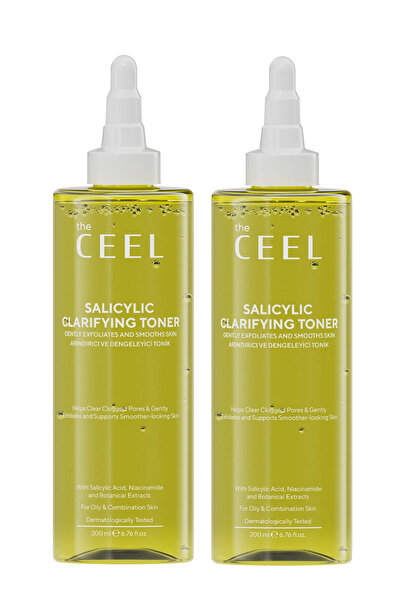 The Ceel 2'li Yağlı ve Akneye Eğilimli Ciltler İçin Salisilik Tonik Niacinamide, Sitrik Asit, Zinc Pca 200 M