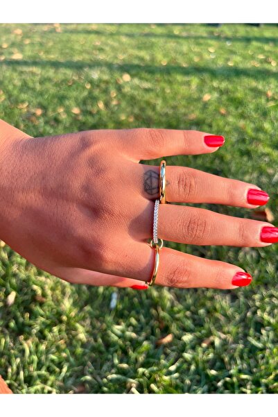 Zemora Jewelry خاتم مختلط من 3 قطع