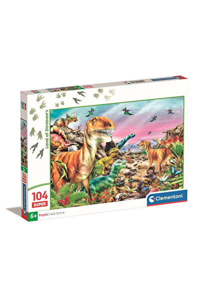 dinozauri Dinozaur Land Puzzle Clementoni cu 104 piese