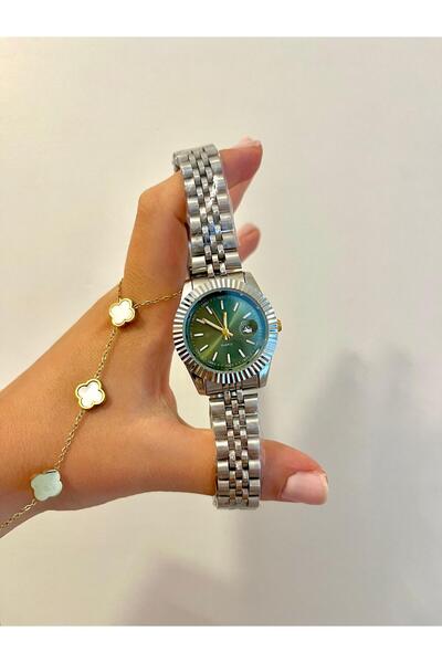 FEYSER Lüx Çelik Kordon Takvimli Kadın Kol Saati