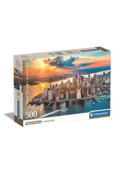 Cities Orașe Sunset Puzzle New York 500 piese Clementoni