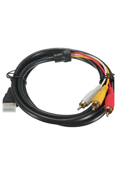 Generic HDMI to RCA Cable / HDMI to 3RCA Converter Cable for Old TVs and Projector Screens