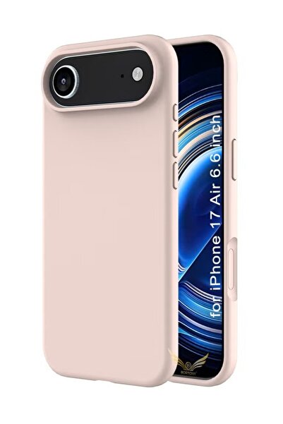 GENERAL Silicone Case for iPhone 17 Air :Soft Matte Anti-Fingerprint Shockproof Cover with Camera Protection