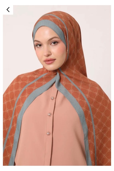 LuvenSara شال حرير قطن