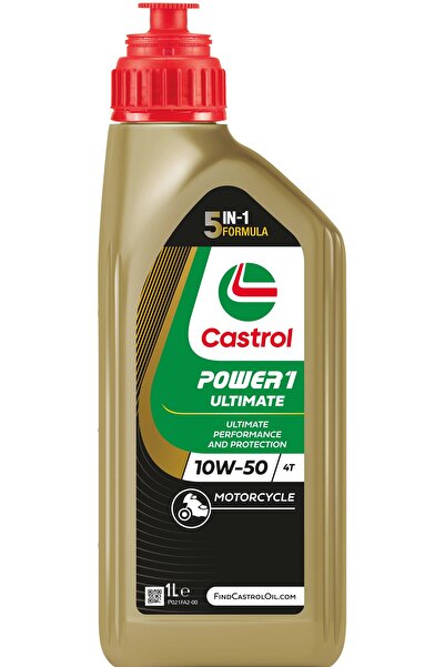CASTROL Power1 Ultimate 4T 10W50 Motorcycle Oil 1L
