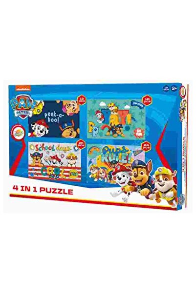 PATRULA CATELUSILOR Patrula Cățelușilor Puzzle 4 în 1