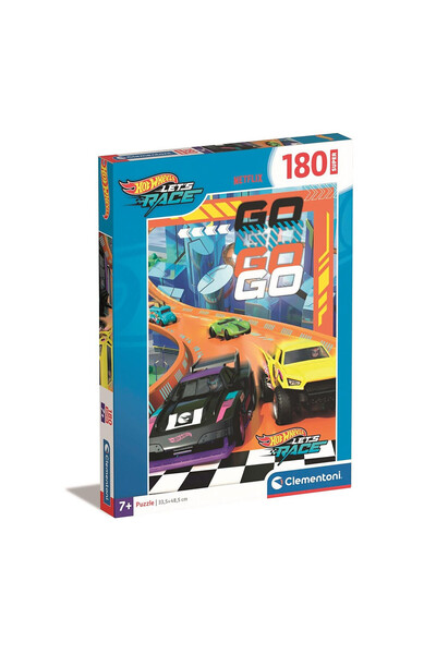 HOT WHEELS Finish Line Puzzle de 180 piese Clementoni