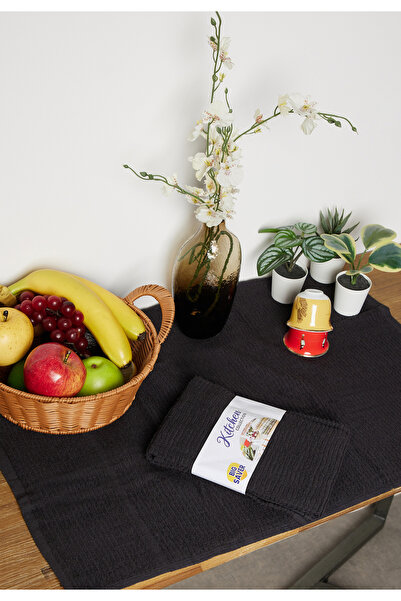 Saf By Arams Set of 2 Kitchen Dish Towels 100% Cotton Cloth Soft Cleaning Drying Absorbent Terry Ribbed.