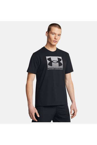 Under Armour M Boxed Sports Оновлена футболка Ss Siyah Erkek 1386793-001