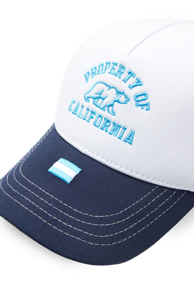 UCLA HARDY Синя бейсболка з вишивкою, унісекс