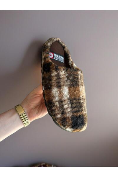 GEZER Women's Winter Felt Towel Soft Indoor Slippers