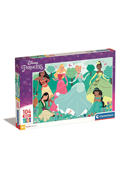 PRİNCESS Πριγκίπισσες της Disney Outside 104 κομμάτια Maxi Puzzle Clementoni